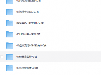 ?2024车载U盘,无损高音质Mp3格式【41GB】
